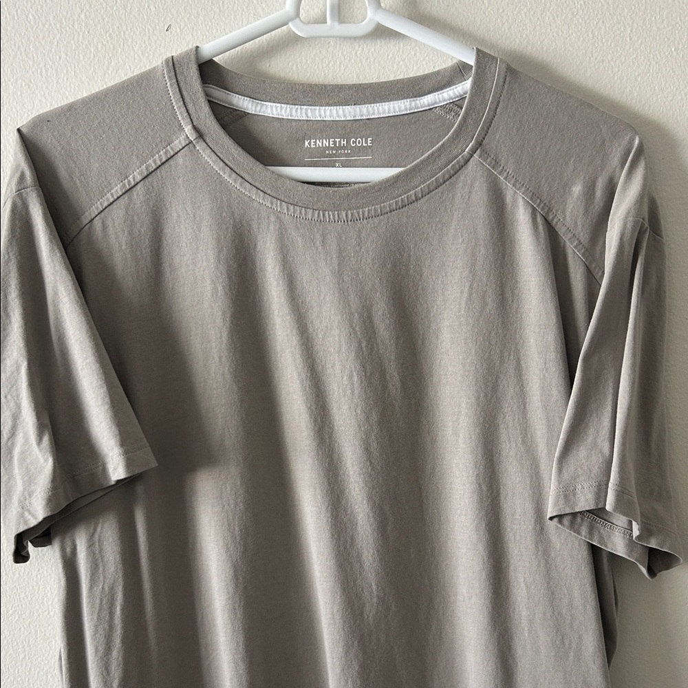 Kenneth Cole Taupe Short Sleeve Tee